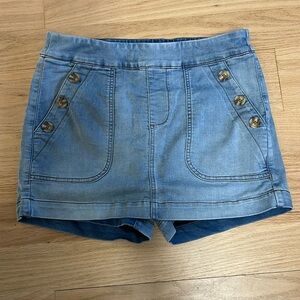 Denim skort - stretchy